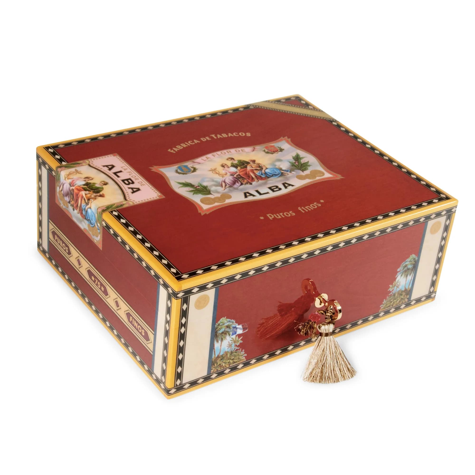 Flor de Alba - 75 Cigars - Red