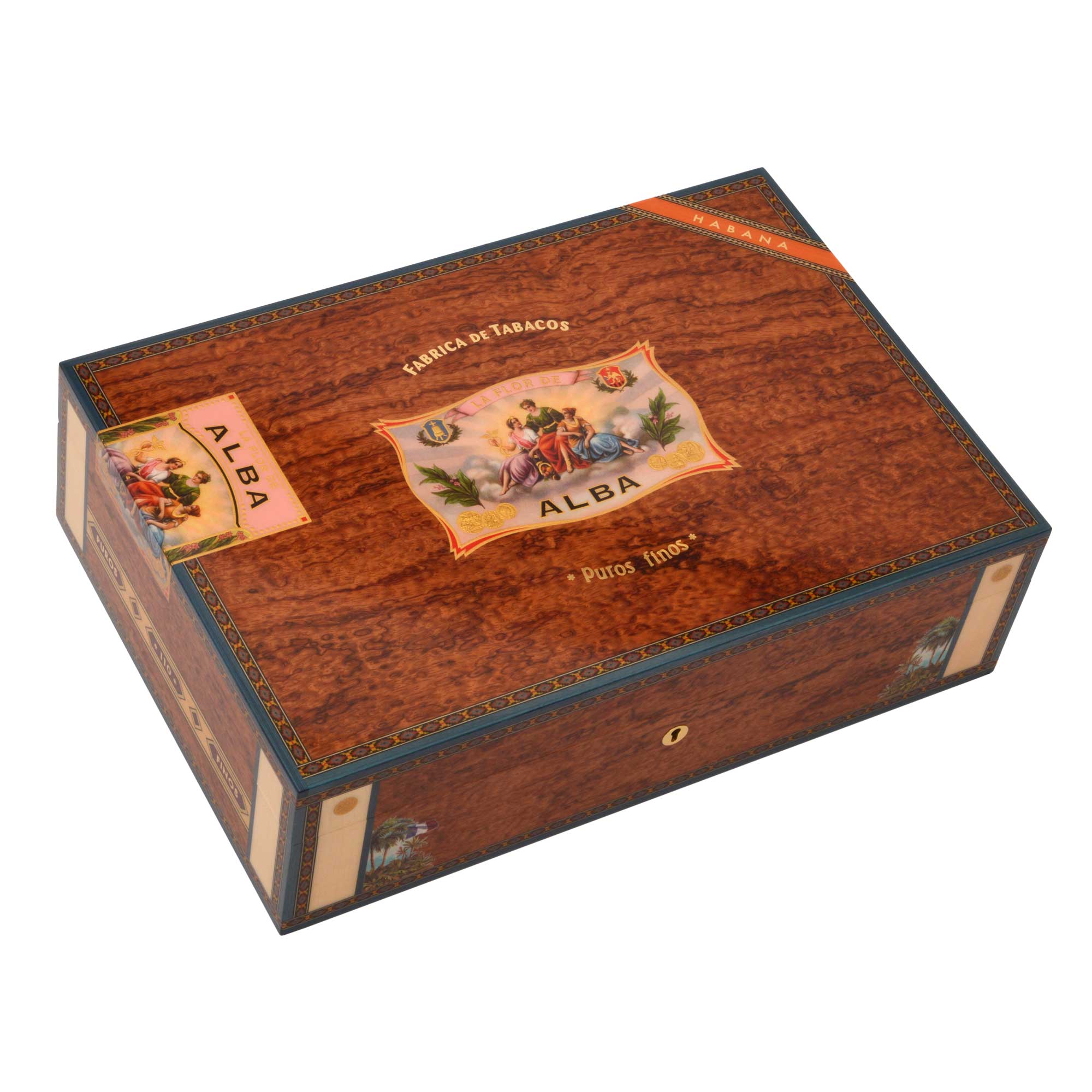 Flor De Alba - 110 Cigars - Bubinga