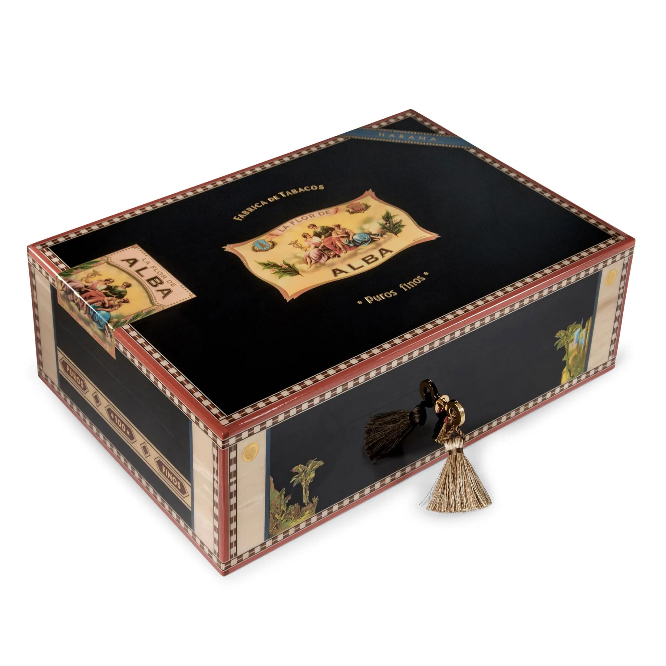 Flor de Alba - 200 Cigars - Black