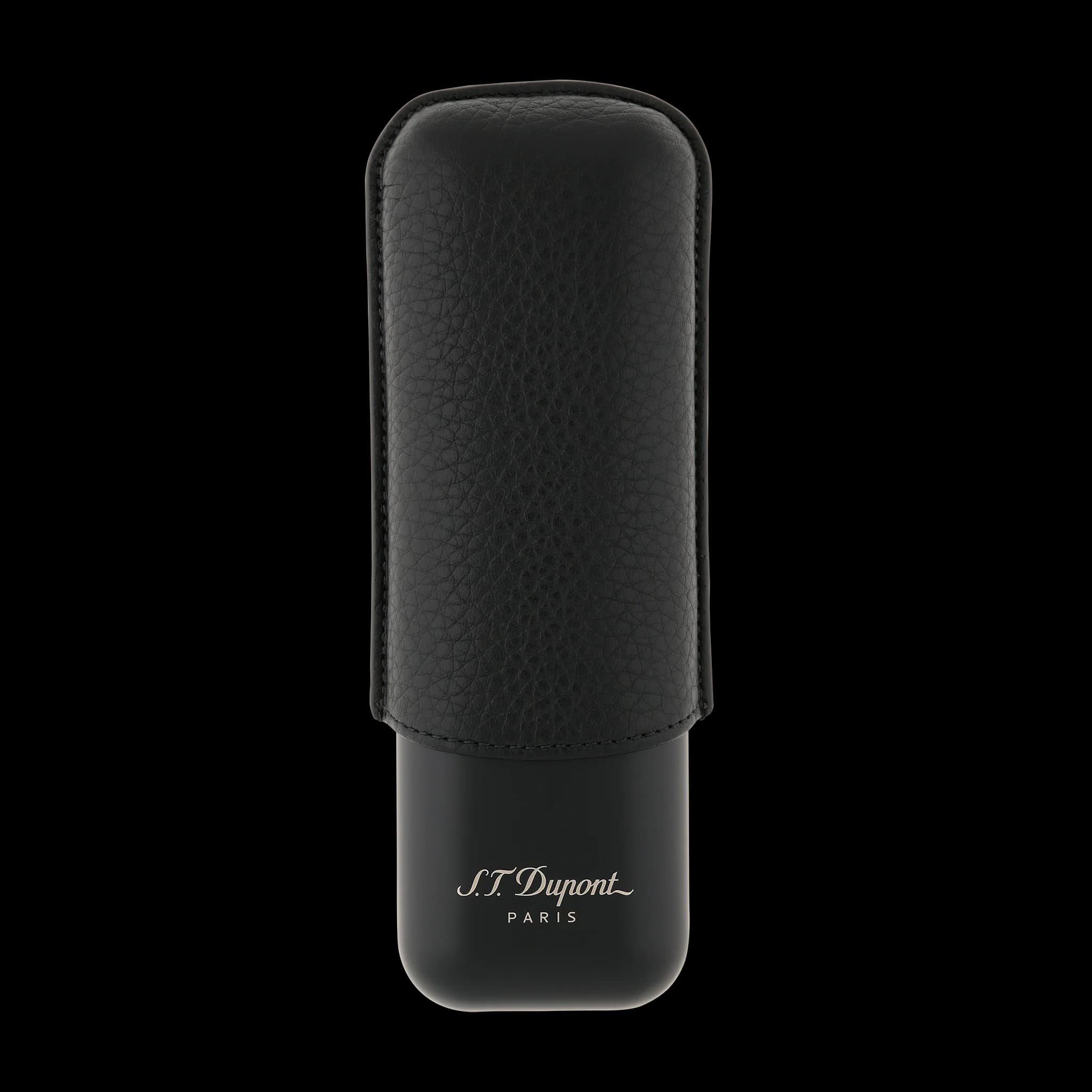 2 Cigar Case - Black