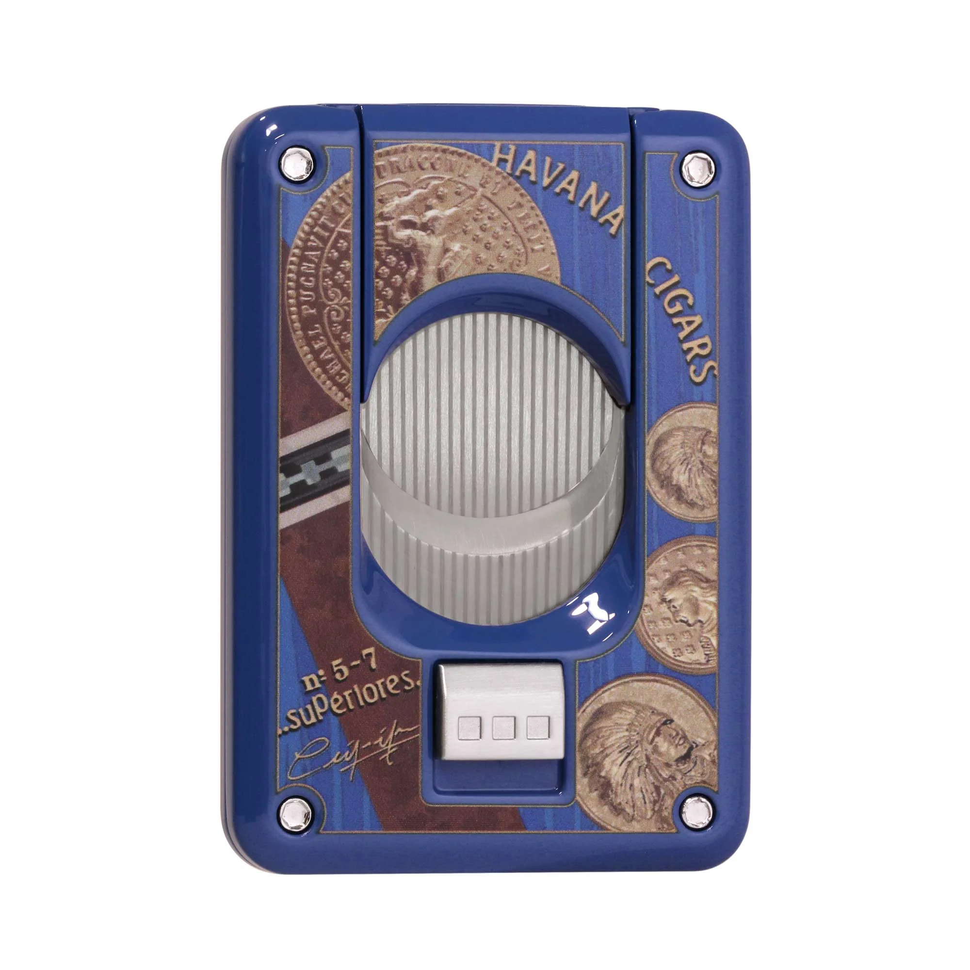 Double Blade - Metal Collection - Blue